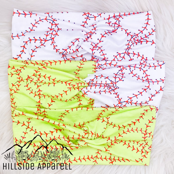 Baseball & Softball Adult Twisted Headband