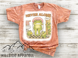 Never Alone Frog Mom Tee