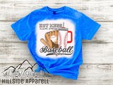 Hot Mess Baseball Mama Bleach Tee