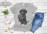Dachshund Iced Coffee Tee