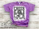 Cheer Mom Bow Bleach Tee