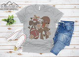 Football Bow Tee