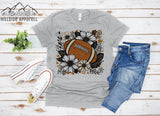 Football Floral Tee