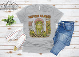 Never Alone Frog Mom Tee