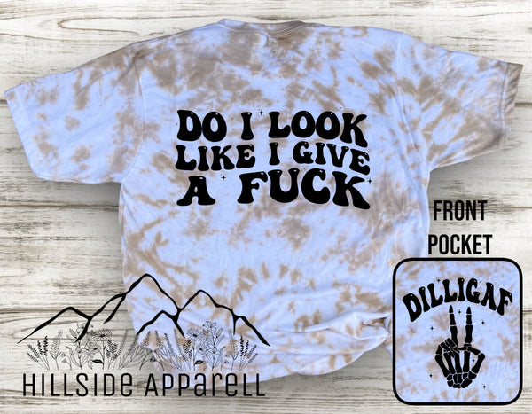 DILLIGAF Tye Dye Hoodie/Tee/Tank