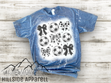 Soccer Bow Bleach Tee