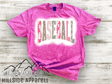 Baseball Bleach Tee