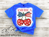 America Cherries Bleach Tee