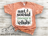 Anti Social Moms Club Homestead Version Bleach Tee