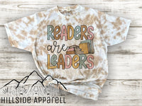 Readers Are Leaders Tye Dye Hoodie/Tee/Tank