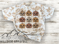 Pumpkin Cheetah Tye Dye Hoodie/Tee/Tank