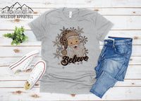 Santa Believe Tee