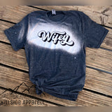 Wifey Bold Bleach Tee