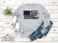 American Flag Guns Tee