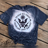 In God We Trust Bleach Tee