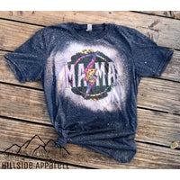 Mama LightningRainbow Bleach Tee