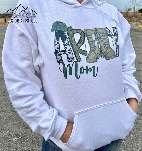 Army Mom Hoodie/Tee/Tank