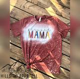 Blessed Mama Splatter Bleach Tee