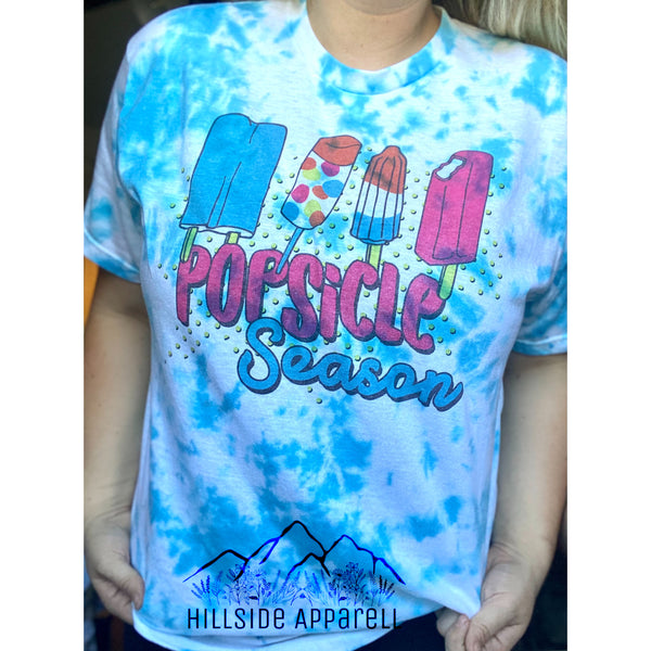 Popsicle Season Tye Dye Tee