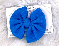 Sky Blue Hair Bow