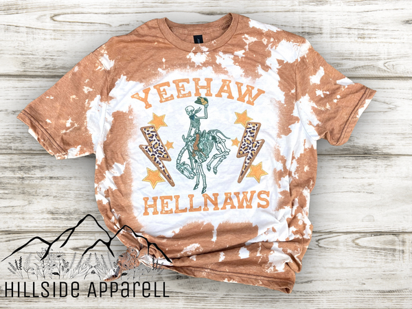 Yeehaw & Hellnaw Bleach Tee