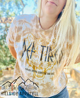 Def Tired Tan Tye Dye Tee