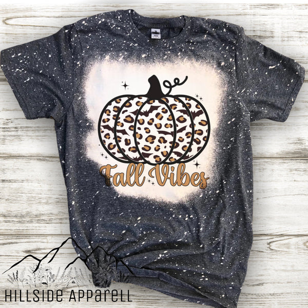 Fall Vibes Bleach Tee (Hillside Apprell Exclusive)