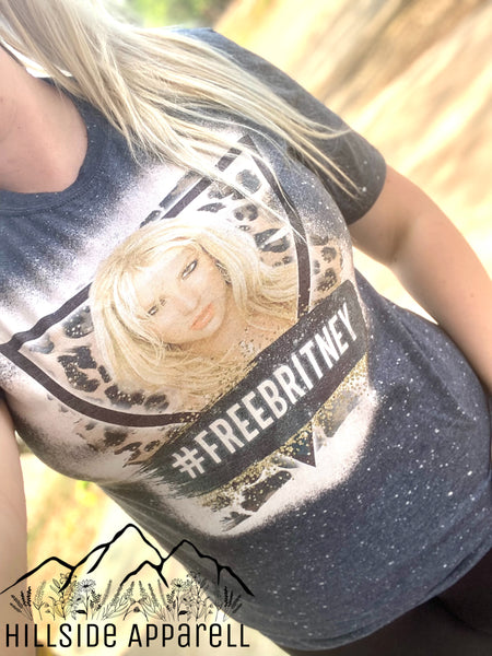 Free Britney Bleach Tee