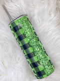 Green Christmas Tumbler