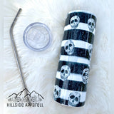 Iced Or Hot Skull Coffee Tumbler