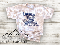 Local Egg Dealer Tye Dye Hoodie/Tee/Tank