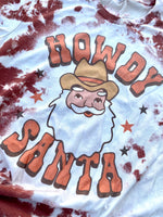 Howdy Santa Bleach Tee