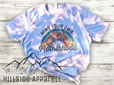 Mind Your Own Motherhood Rainbow Floral Bleach Tee