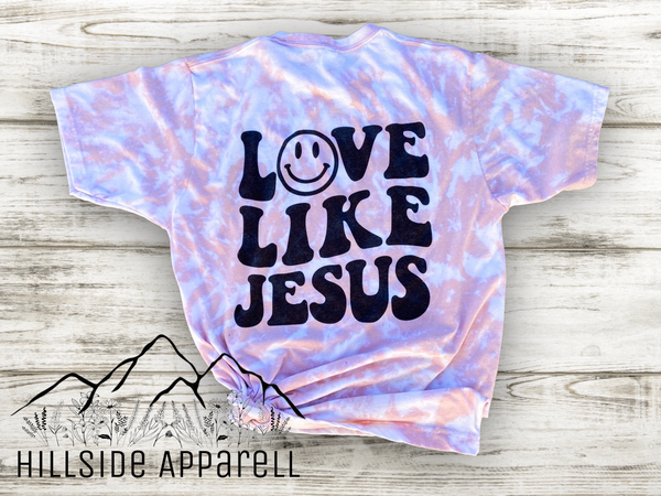 Love Like Jesus Bleach Tee