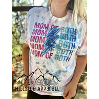 Mom Of Both  Tye Dye Tee