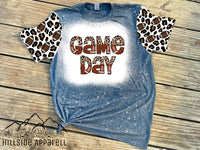 Game Day Football Bleach Tee