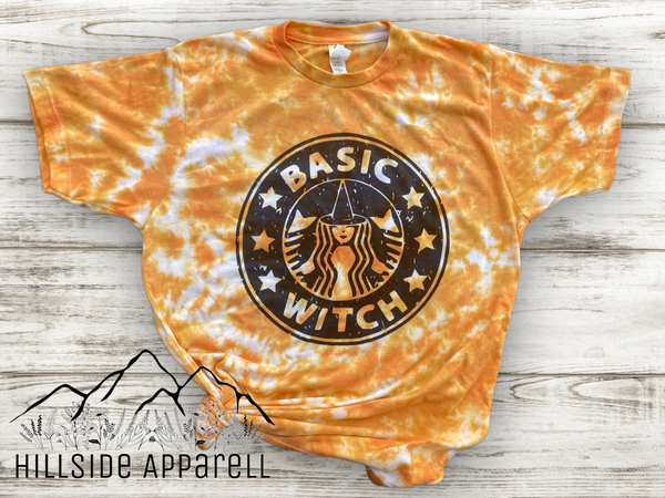 Basic Witch Tye Dye Hoodie/Tee/Tank