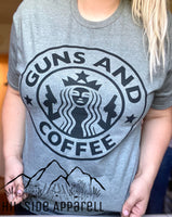 Guns & Coffee Tee