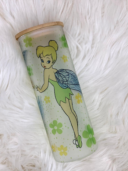 Fairy Pixie Hydration Frosted Glass Tumbler