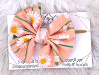 Daisy Hair Bow