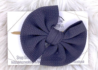 Gray Hair Bow