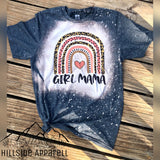 Girl Mama Splatter Bleach Tee