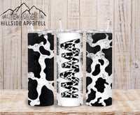 Cow Print, Cow Hide Mama Tumbler