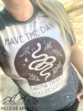 Have The Day Karma Thinks You Deserve Bleach Tee