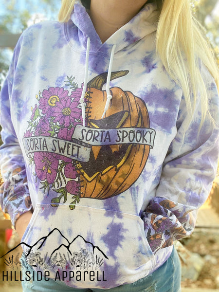 Sorta Sweet Sorta Spooky Halloween Hoodie/Long Sleeve