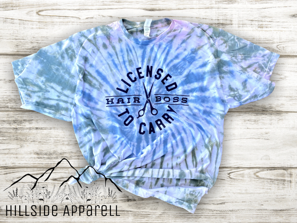 Hair Boss Tye Dye Tee