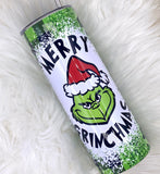 Green Christmas Tumbler