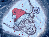 Christmas Cow Bleach Tee