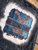 Yellowstone Bleach Tee, Let Er Rip