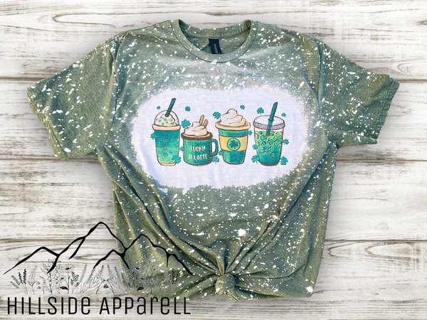 St. Patrick’s Coffee Bleach Tee